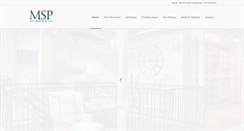 Desktop Screenshot of msp-lawfirm.com